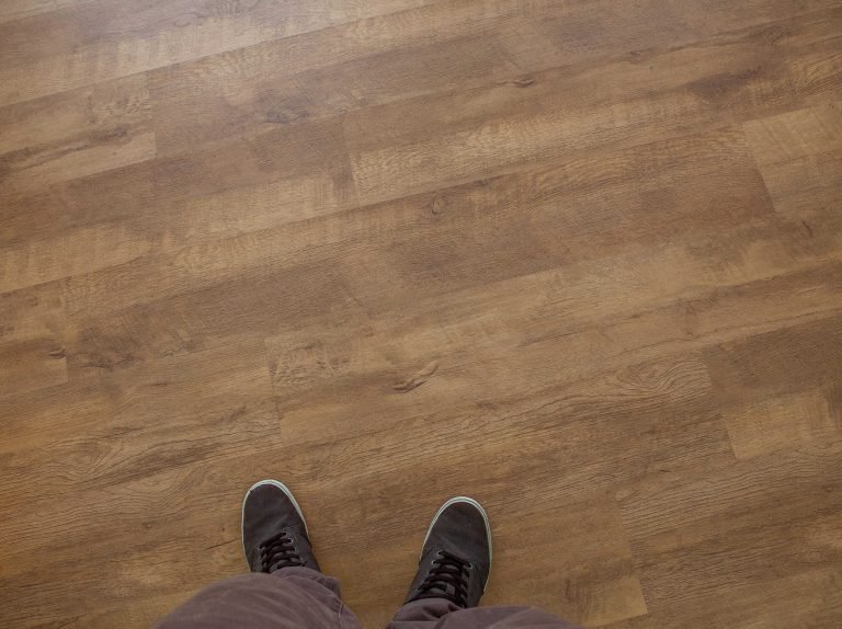 Luxury vinyl plank flooring