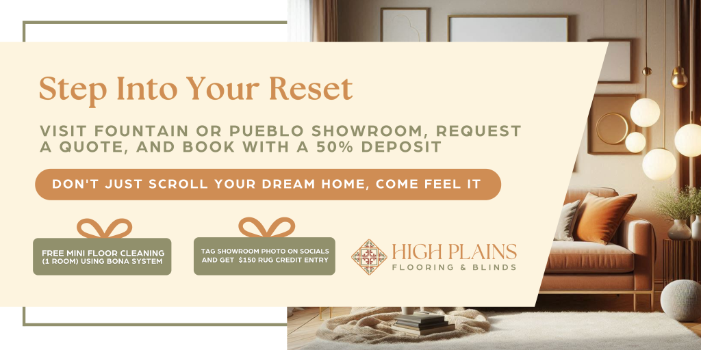 Step Into Your Reset High plains
