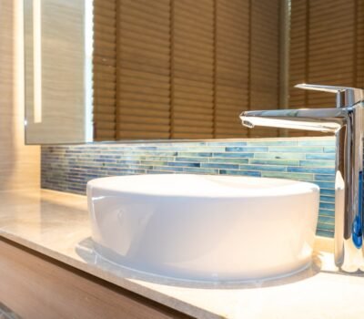 Glass Tiles Bathroom Large