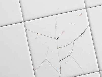 cracked tiles repair